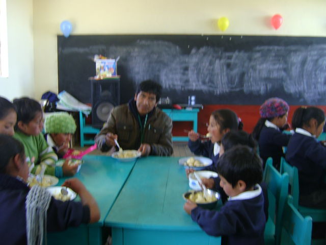 Compartiendo con escuelas rurales